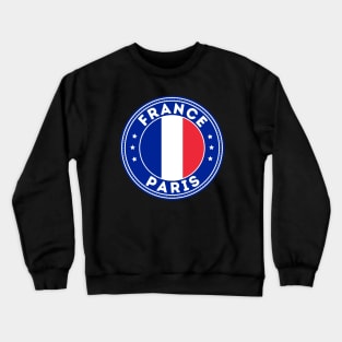 France Paris Crewneck Sweatshirt